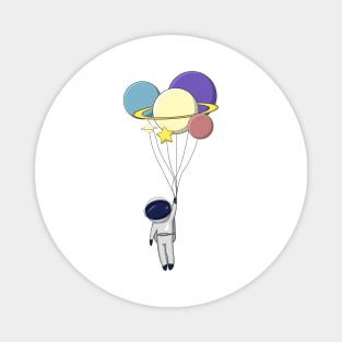 ASTRONOUT AND BALOON Magnet